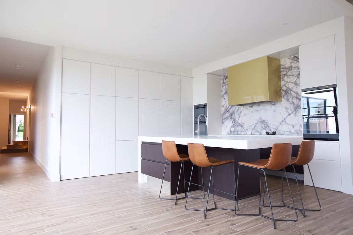 Two-storey modern house built by experienced builder