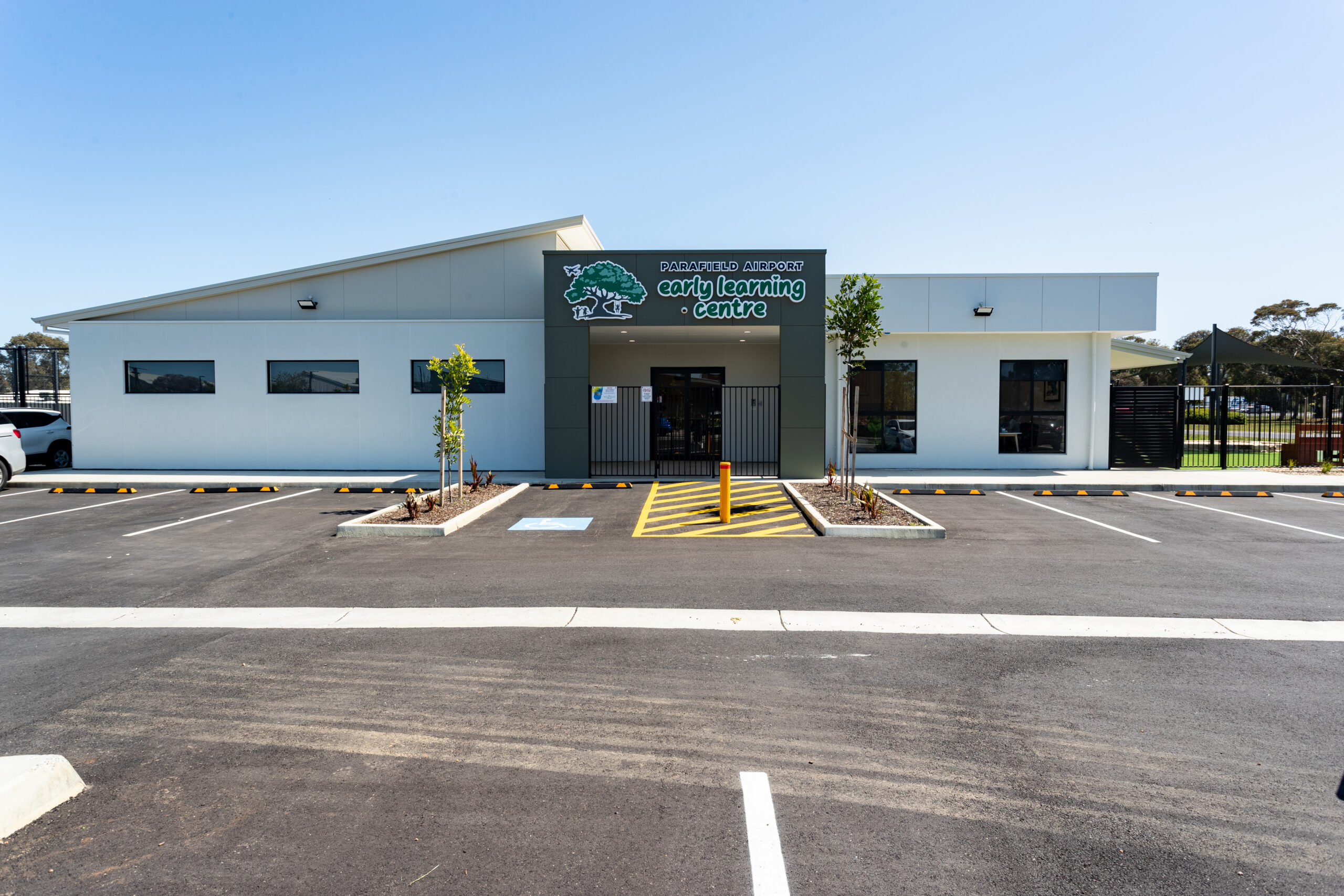 Front entrance of Parafield Airport Early Learning Centre