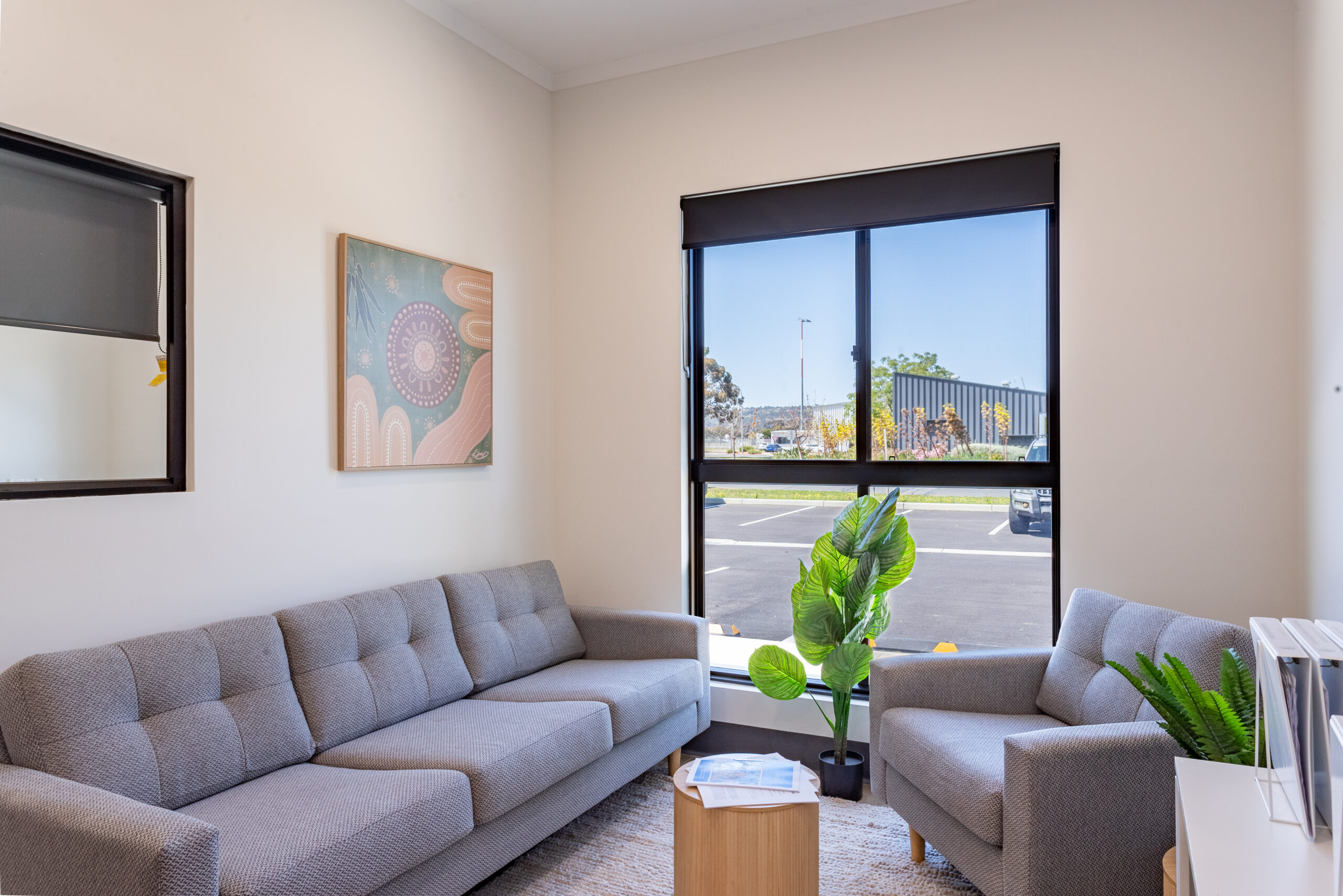 Lounge seating area inside Parafield Airport Early Learning Centre
