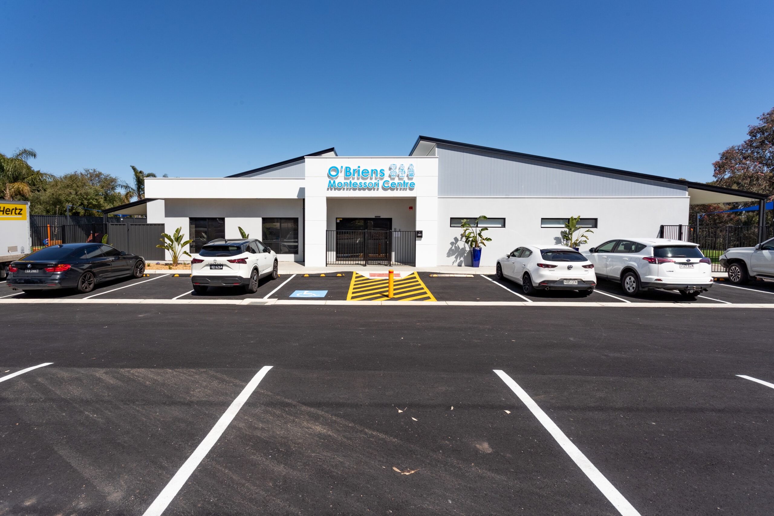 Street view of O’Briens Montessori Centre Modbury that was built by high quality builders
