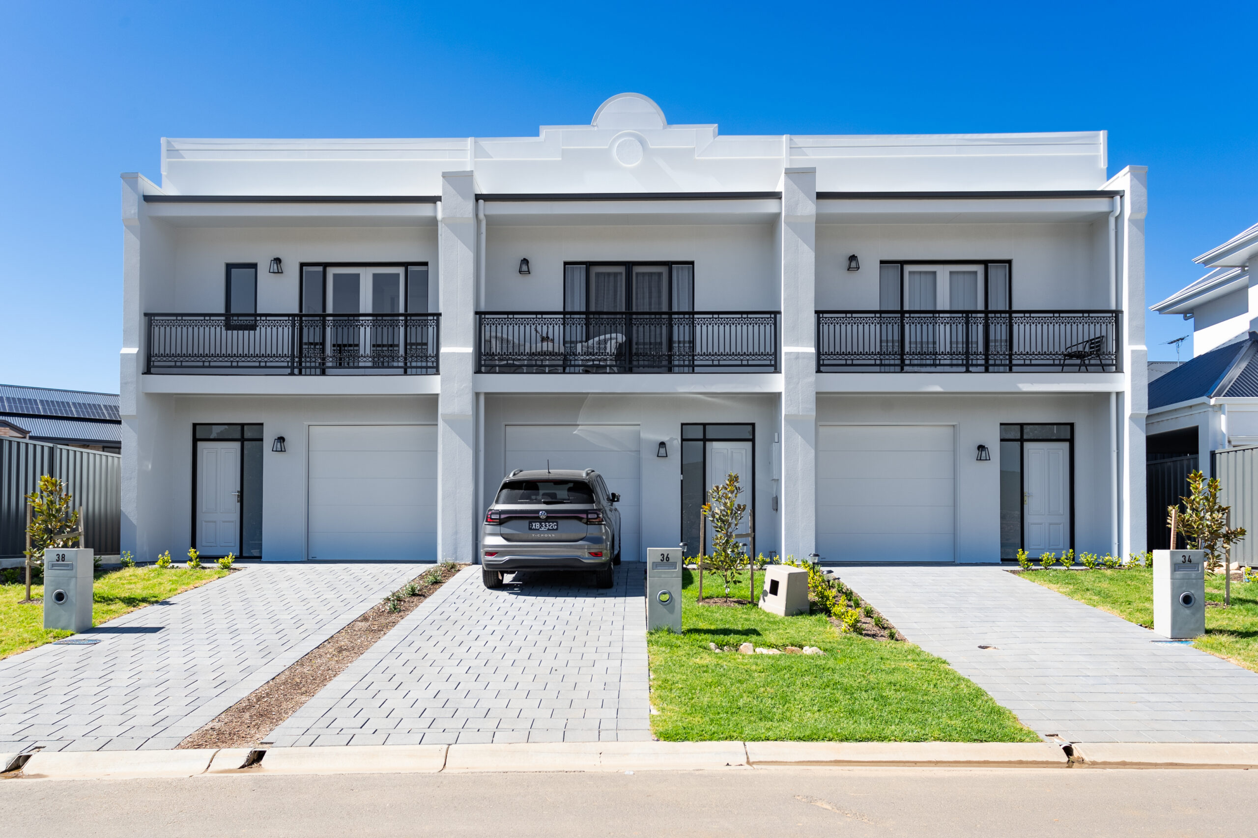 Double-storey townhouses built by Built Solutions in Springbrook Mount Barker
